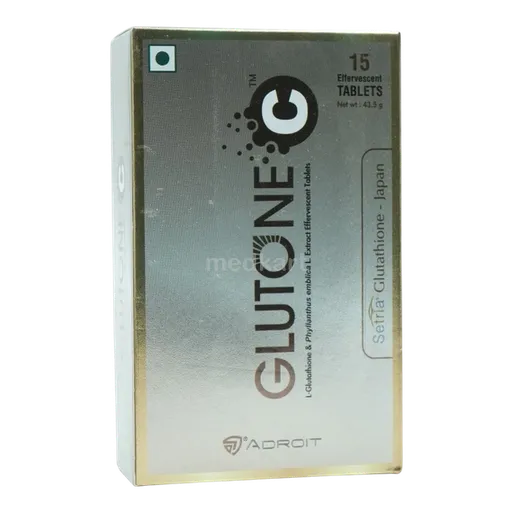 glutone c tablet 15's